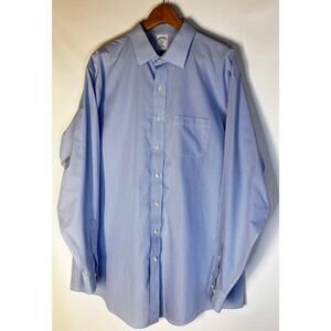 Brooks Brothers 1818 Regent Men's Long Sleeve Dress shirt size 18-6/7 Pre-Owned